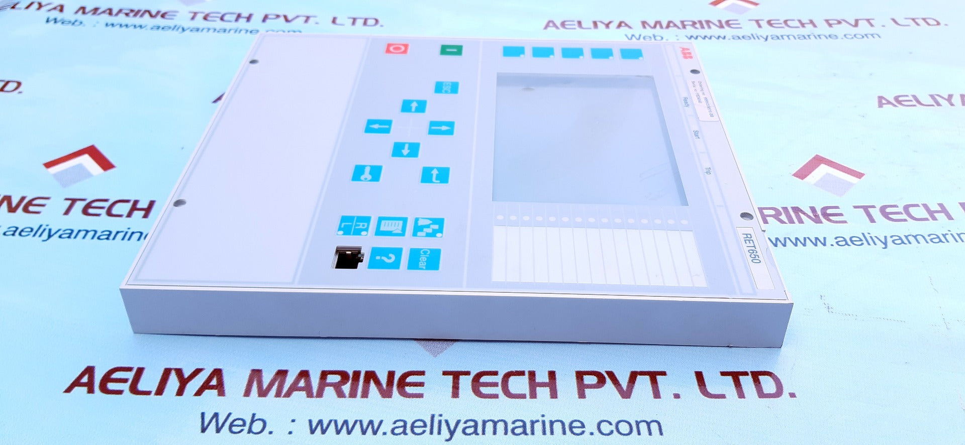 Abb ret650 display 1khl160006r0001e