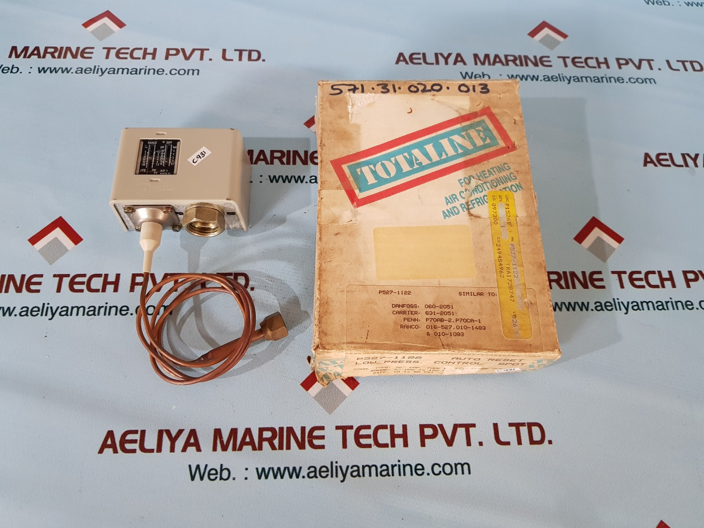 Danfoss p527-1122 pressure control