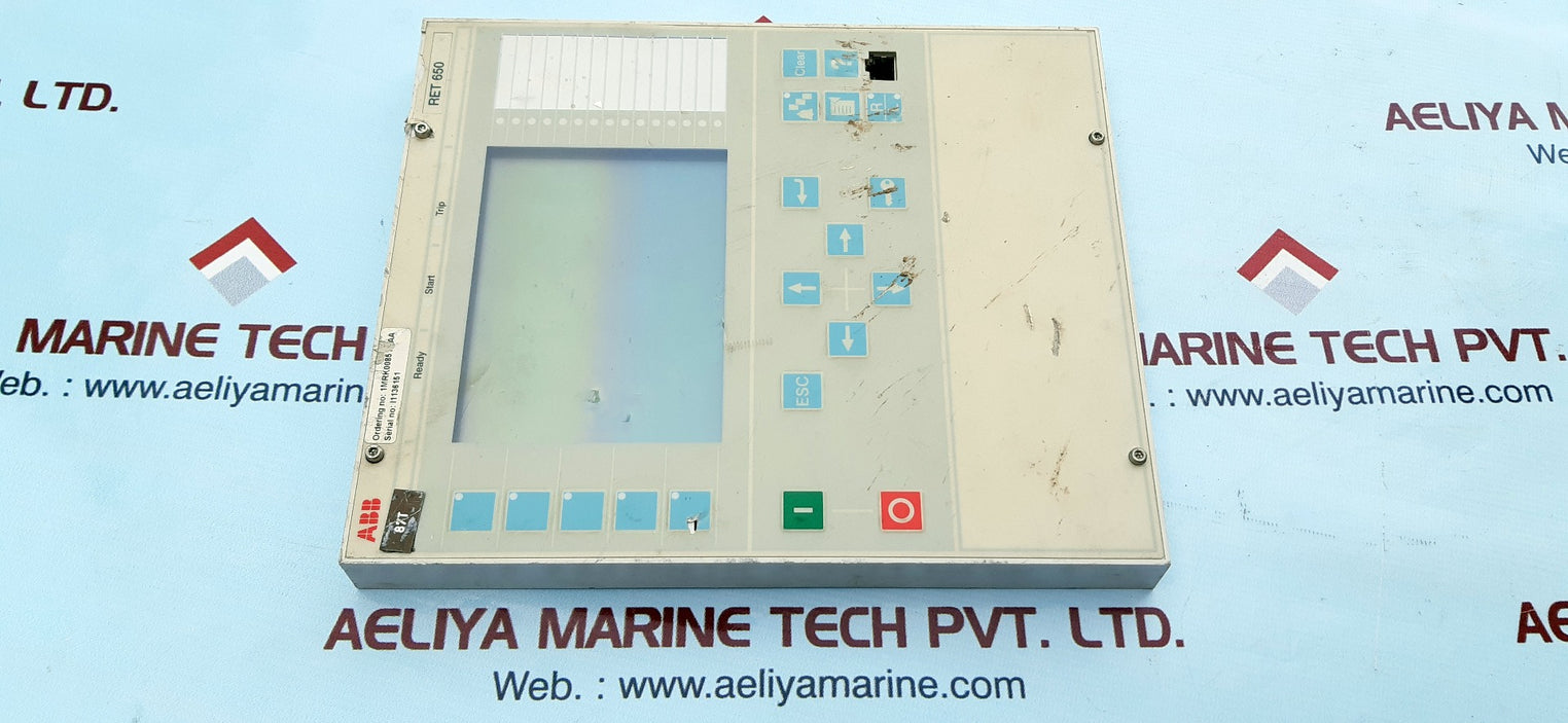 Abb ret650 display 1khl160006r0001b