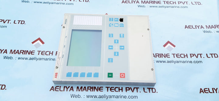 Abb reg650 display 1khl160006r0001b rev a