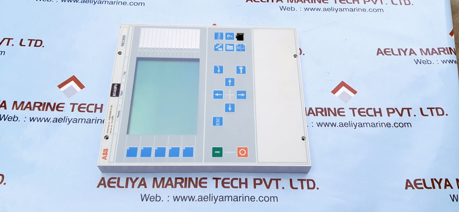 Abb rec650 display 1khl160006r0001c