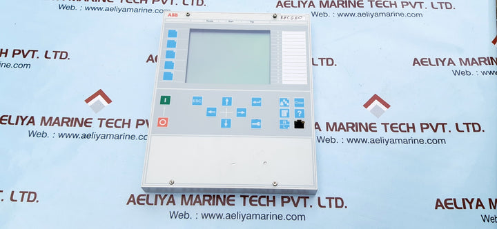 Abb rec650 display 1khl160006r0001c rev a