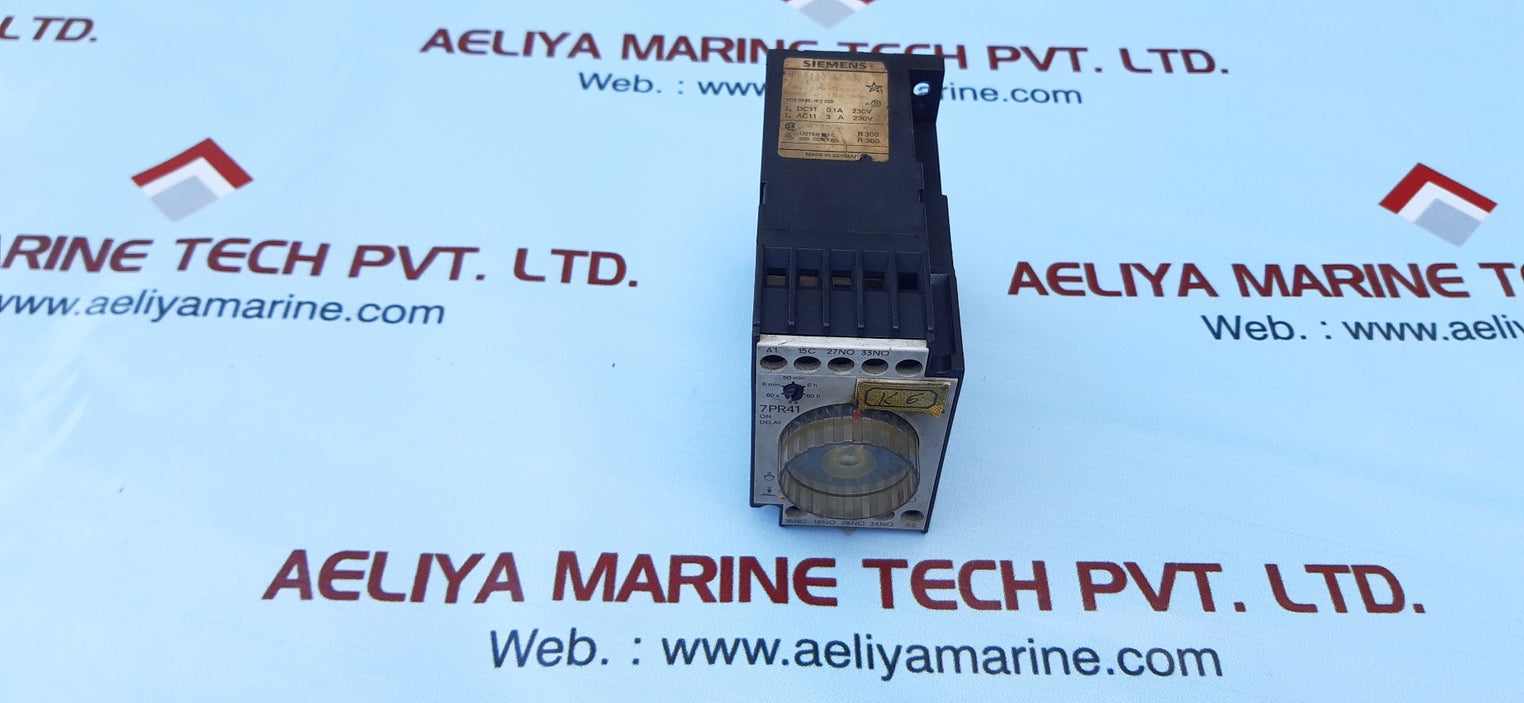 Siemens 7pr41 time relay