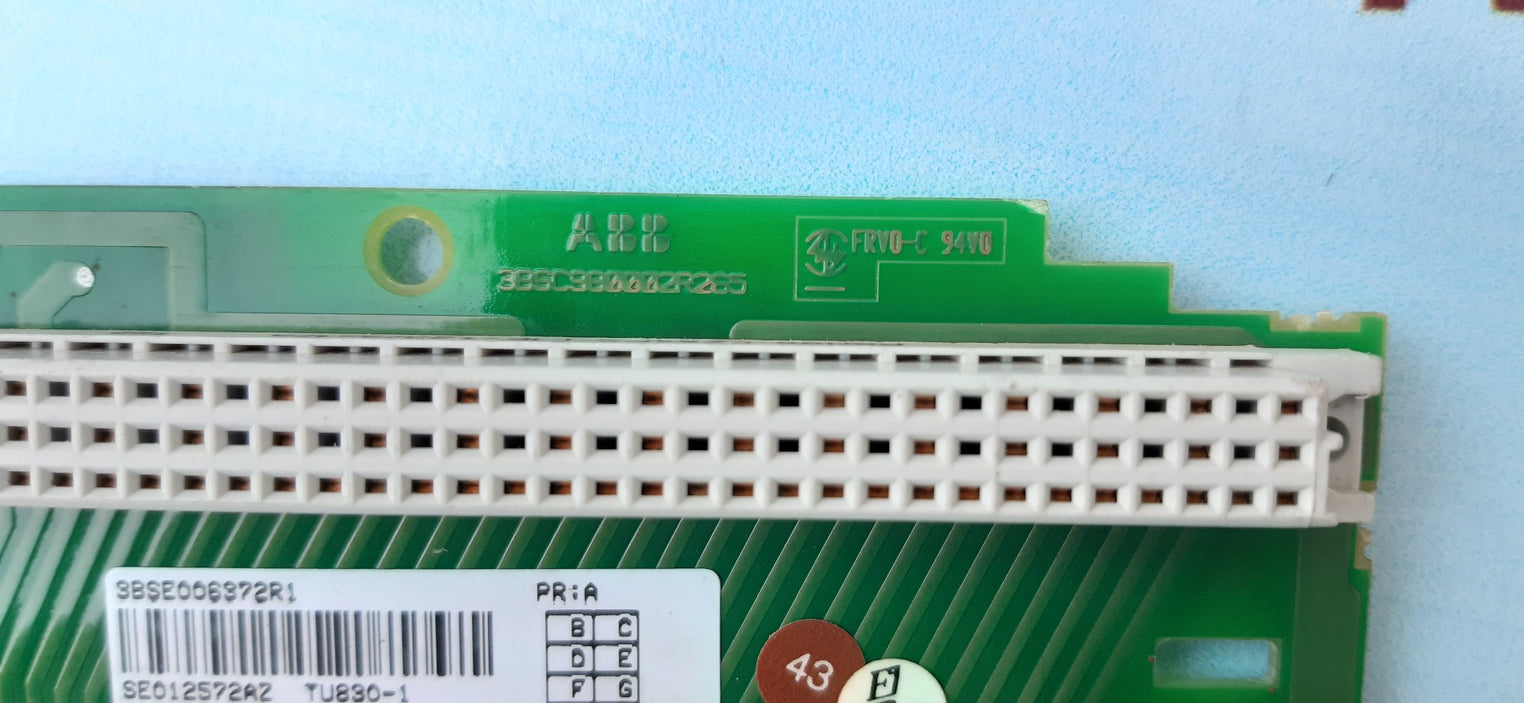 ABB 38SC980002R265 pcb board 3bse006372r1