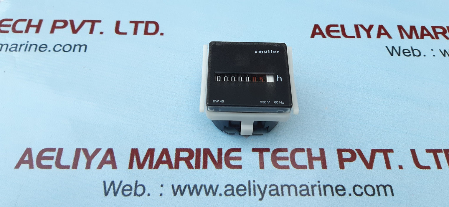 Muller bw40.x8 hour meter 230v 60hz