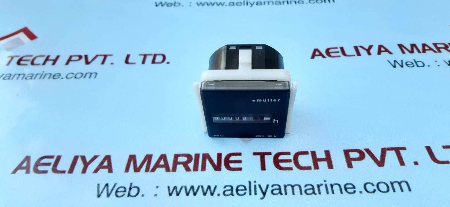 Muller bw40.x8 hour meter 230v 60hz