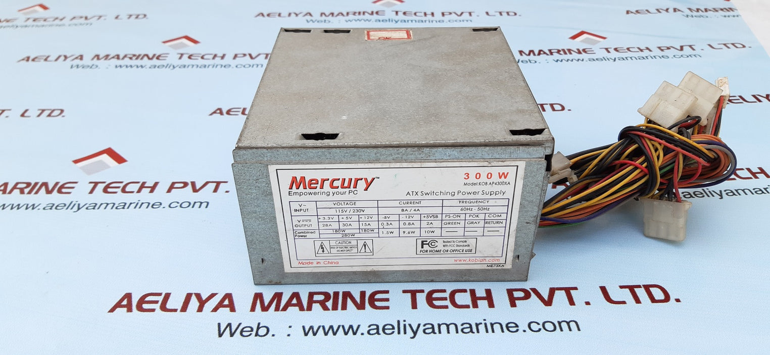 Mercury kob ap4300xa power supply unit 300w