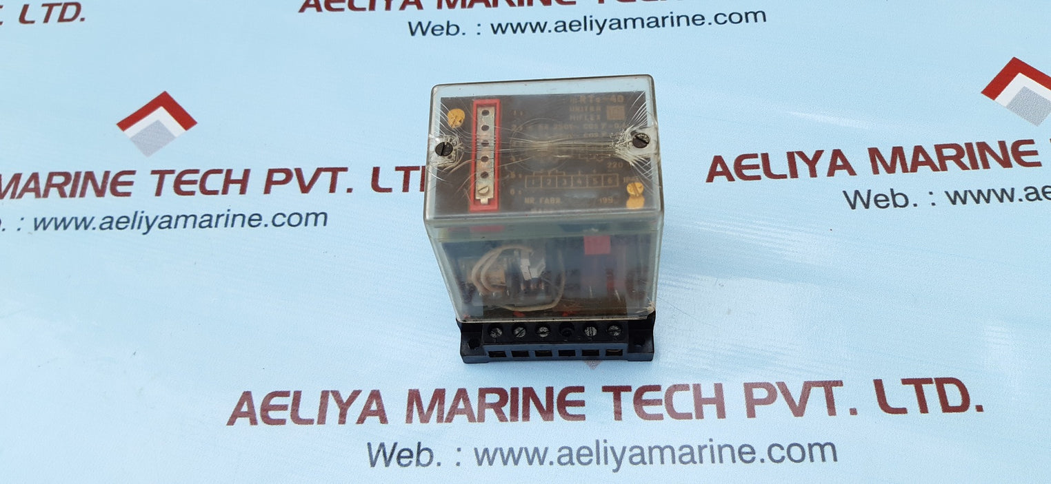 Unitra miflex mrte-40 time relay ip41
