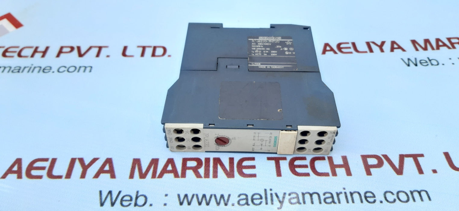 Siemens 7pu6220-7nt20 time relay ac 380/440v 3a 50/60hz