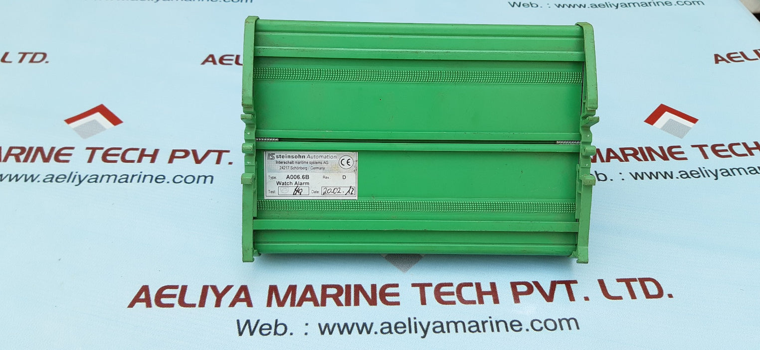 Is steinsohn a006.6b watch alarm system