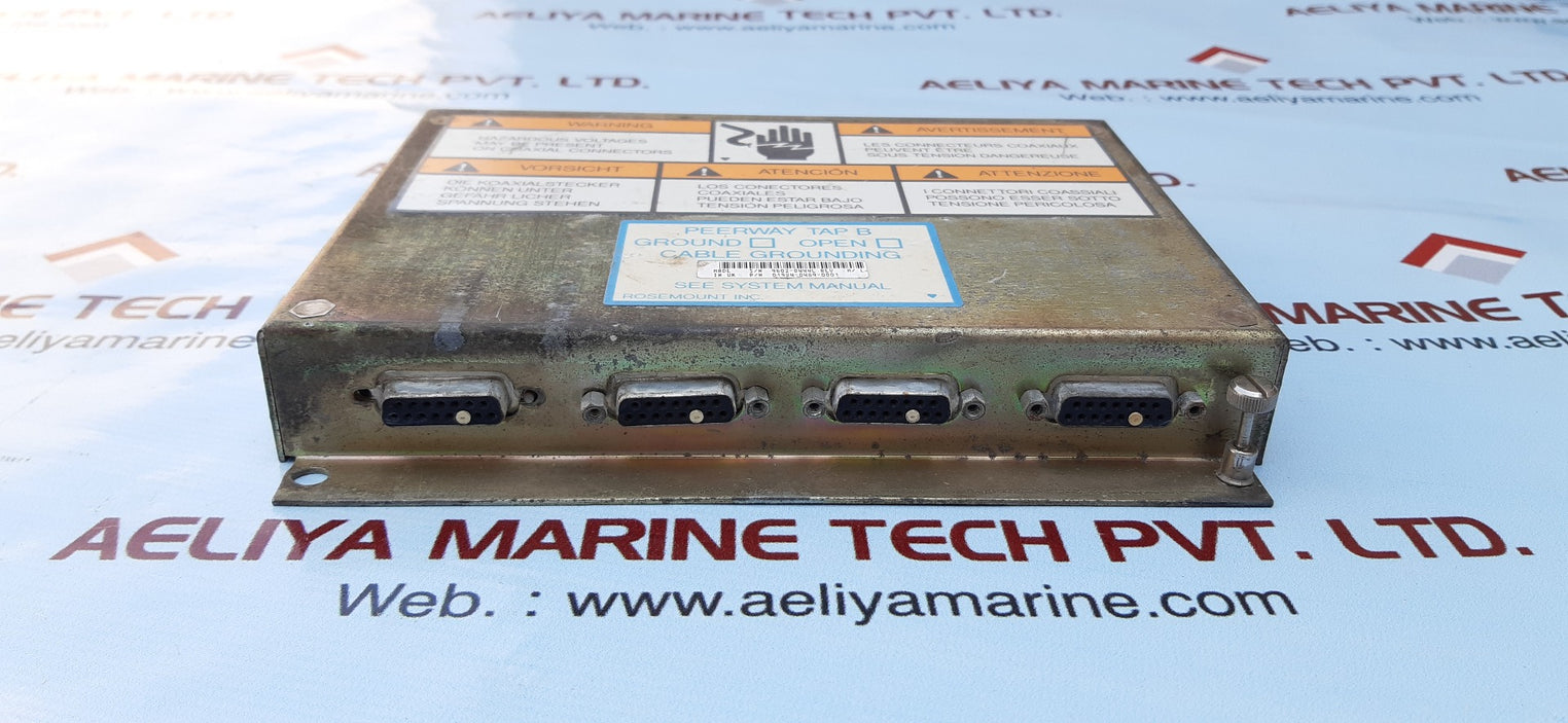 Rosemount 01984-0489-0001 preeway cable grounding