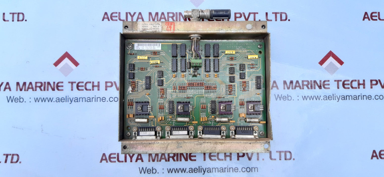 Rosemount 01984-0489-0001 preeway cable grounding