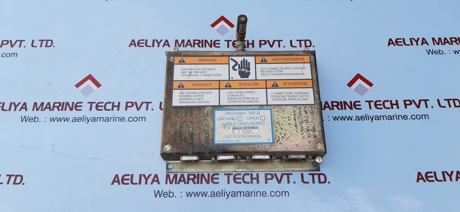 Rosemount 01984-0489-0001 preeway cable grounding