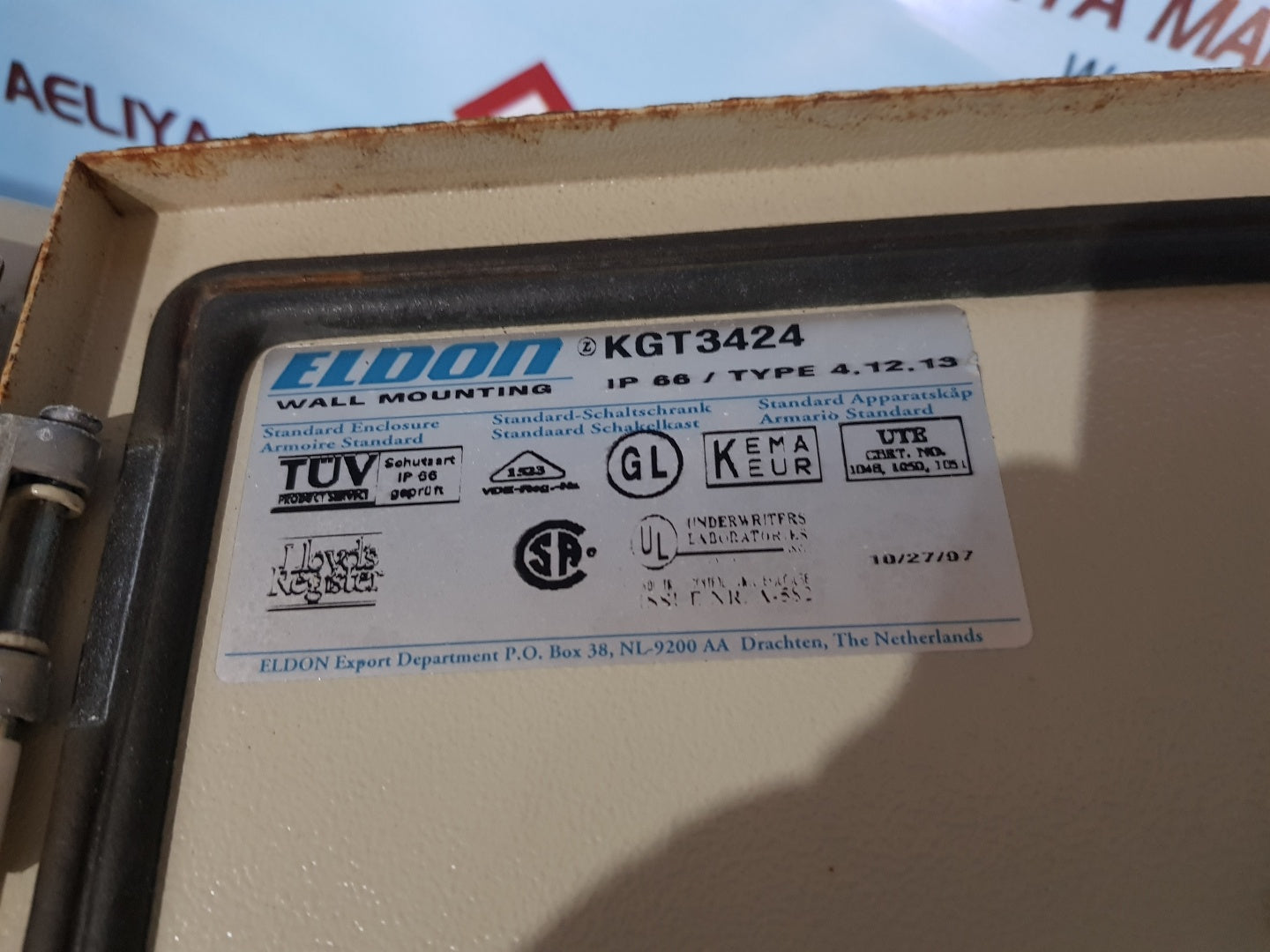 Eldon kgt3424 diesel control system DCA-805