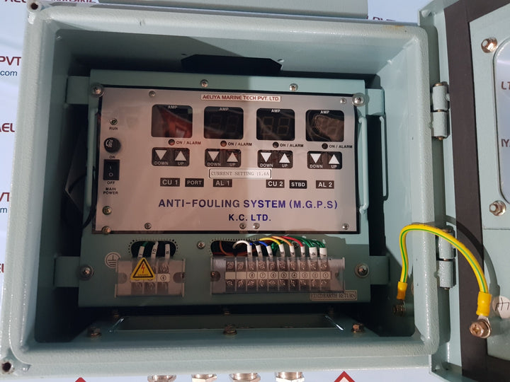 k.c kcaf 3040nm control panel for anti-fouling system(mgps)