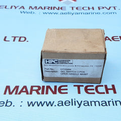 Hpc ot2s6w sel switch 3 pos oper handle maint