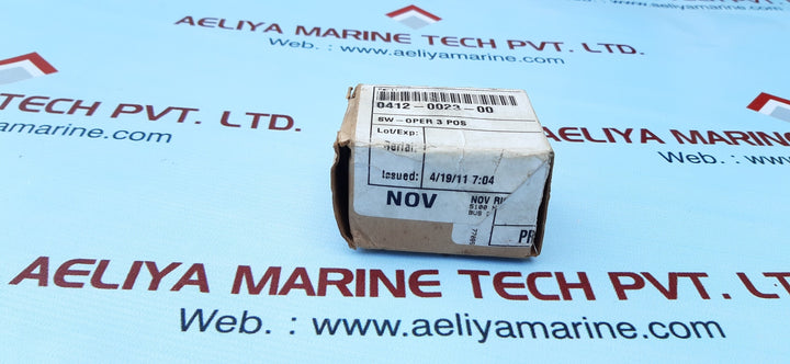 Hpc ot2s6w sel switch 3 pos oper handle maint