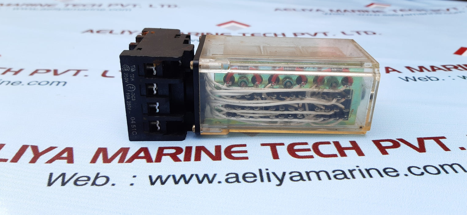 Omron mya-lbde-d relay 24vdc