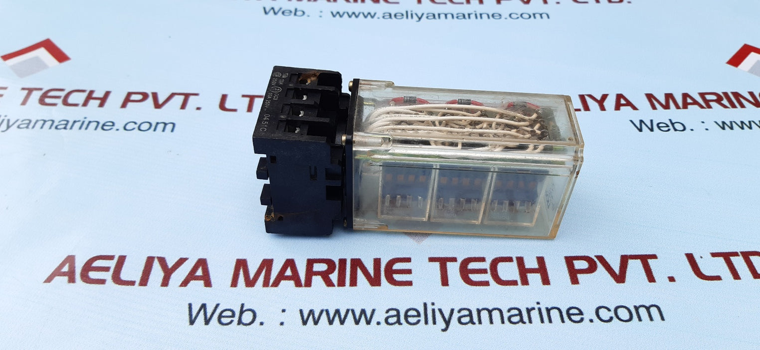 Omron mya-lbde-d relay 24vdc