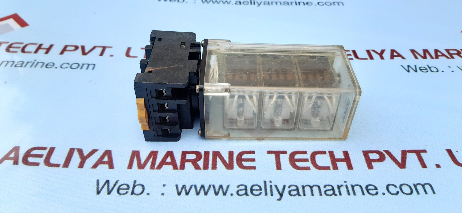 Omron mya-lbde-d relay 24vdc