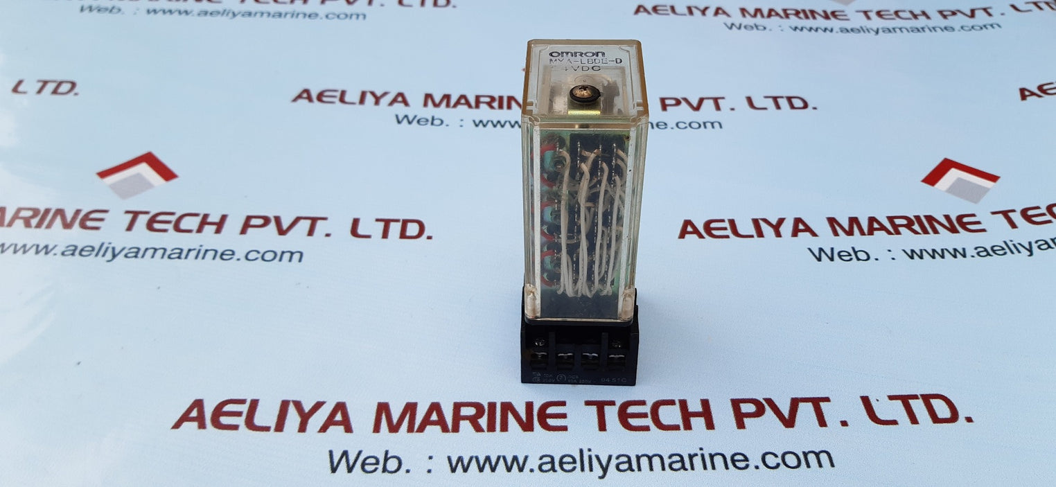 Omron mya-lbde-d relay 24vdc