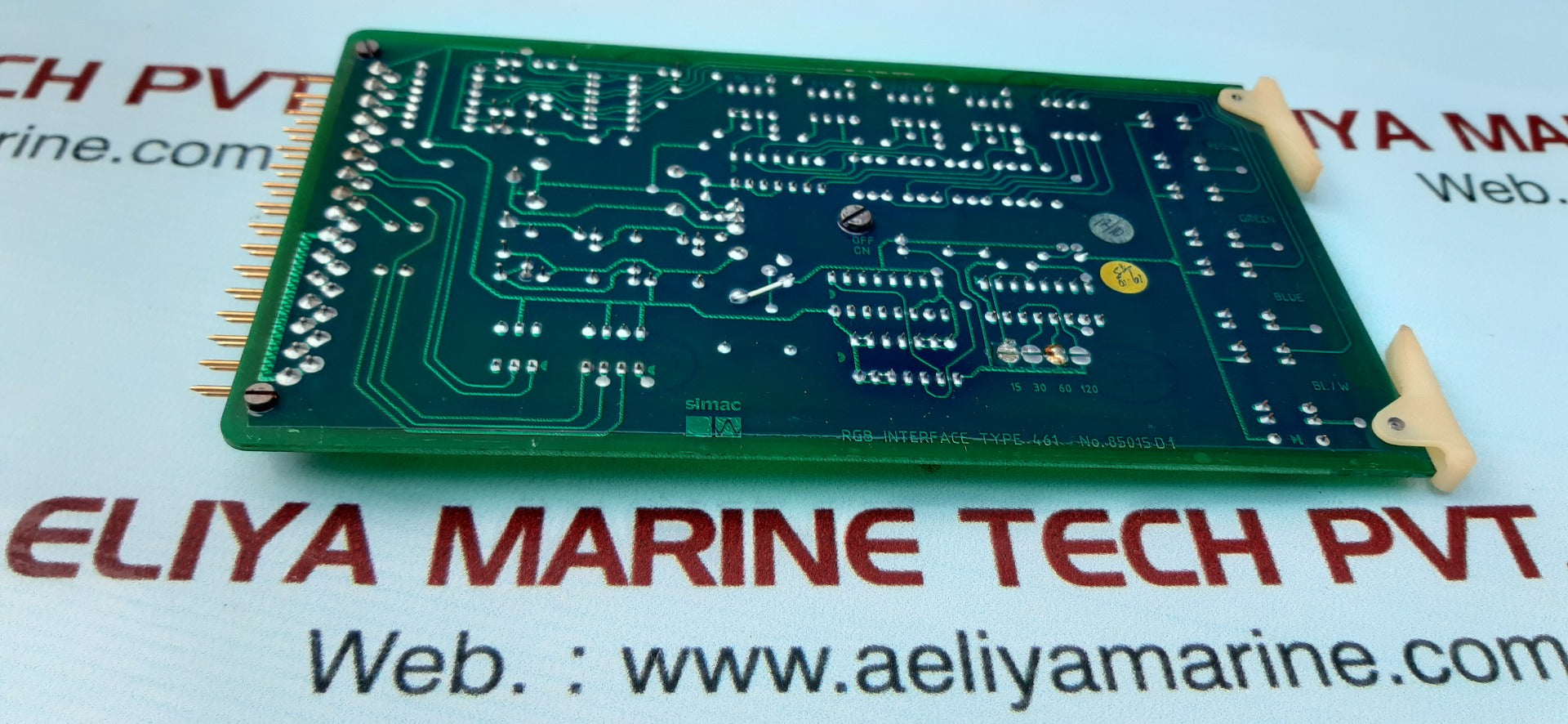 Simac 461 rgb interface pcb card