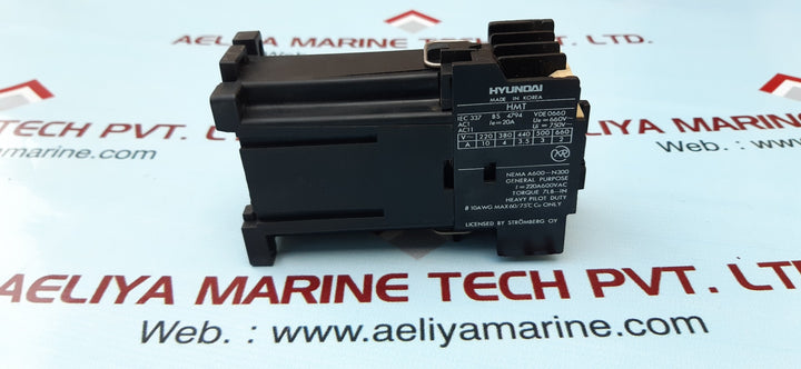 Hyundai hmt 31 thermal overload relay 24v