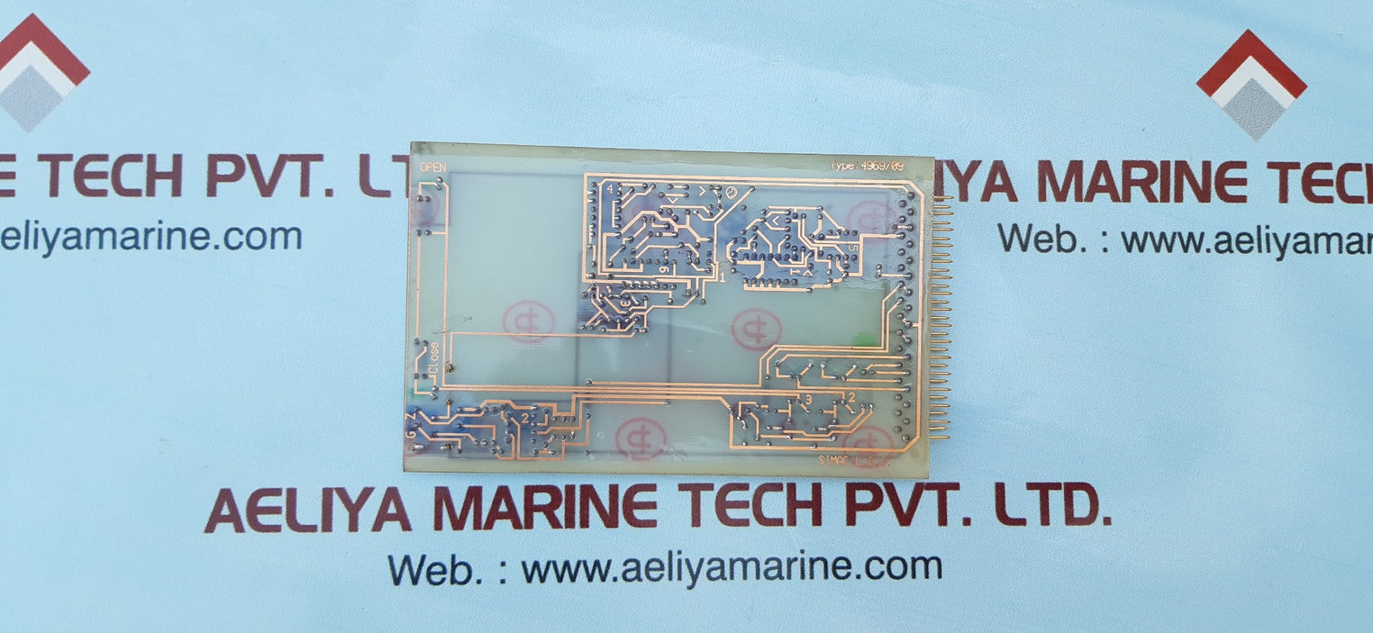 Simac c.s.i. 4969/09 pcb card