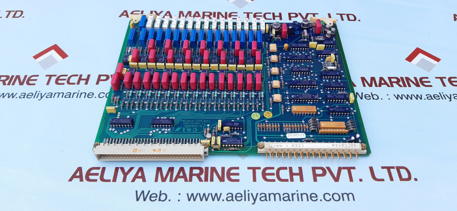 Csi 6223 15-channel t.c input card
