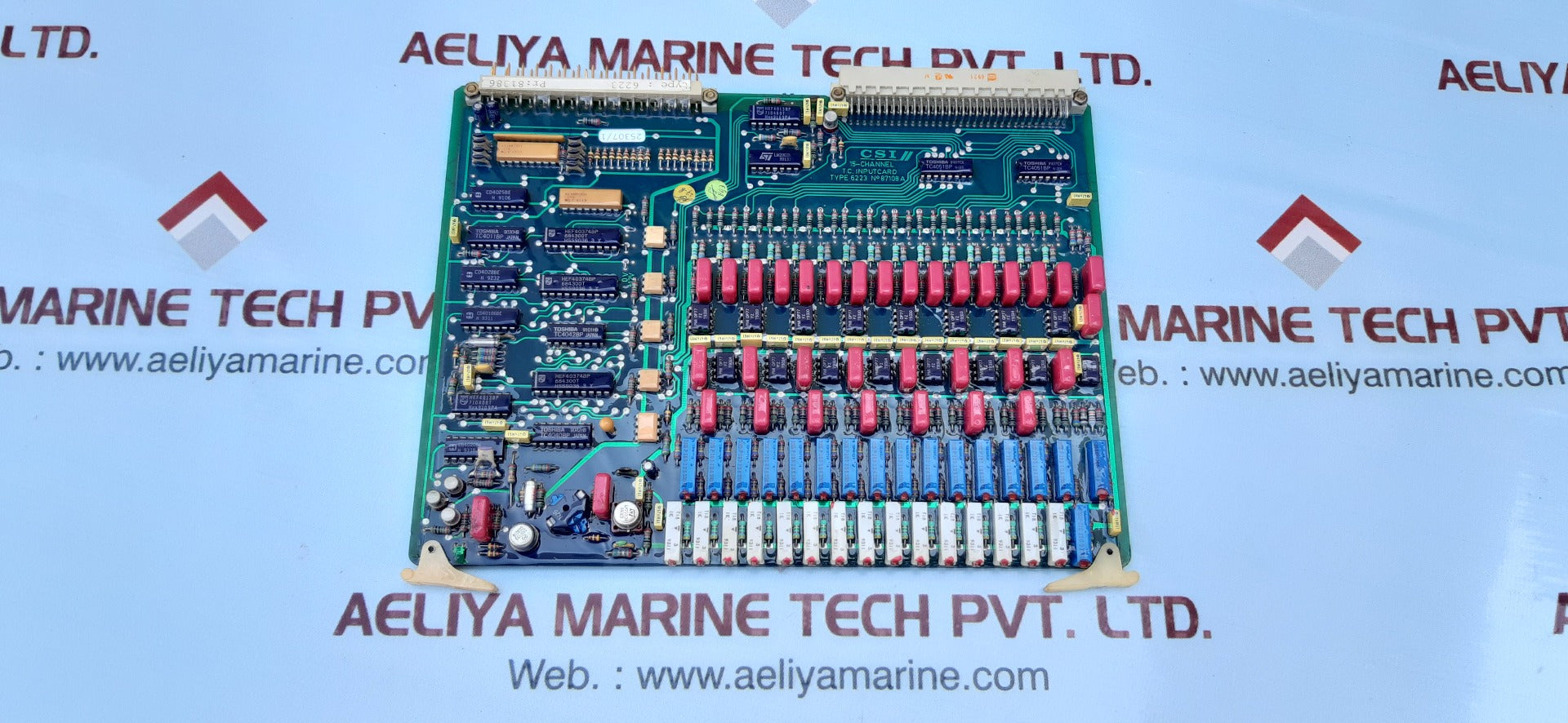 Csi 6223 15-channel t.c input card