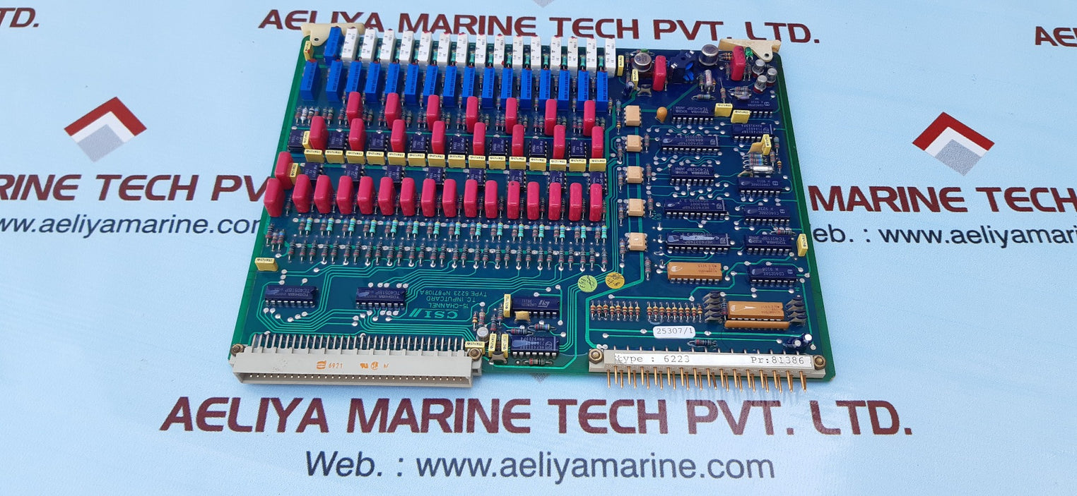 Csi 6223 15-channel t.c input card