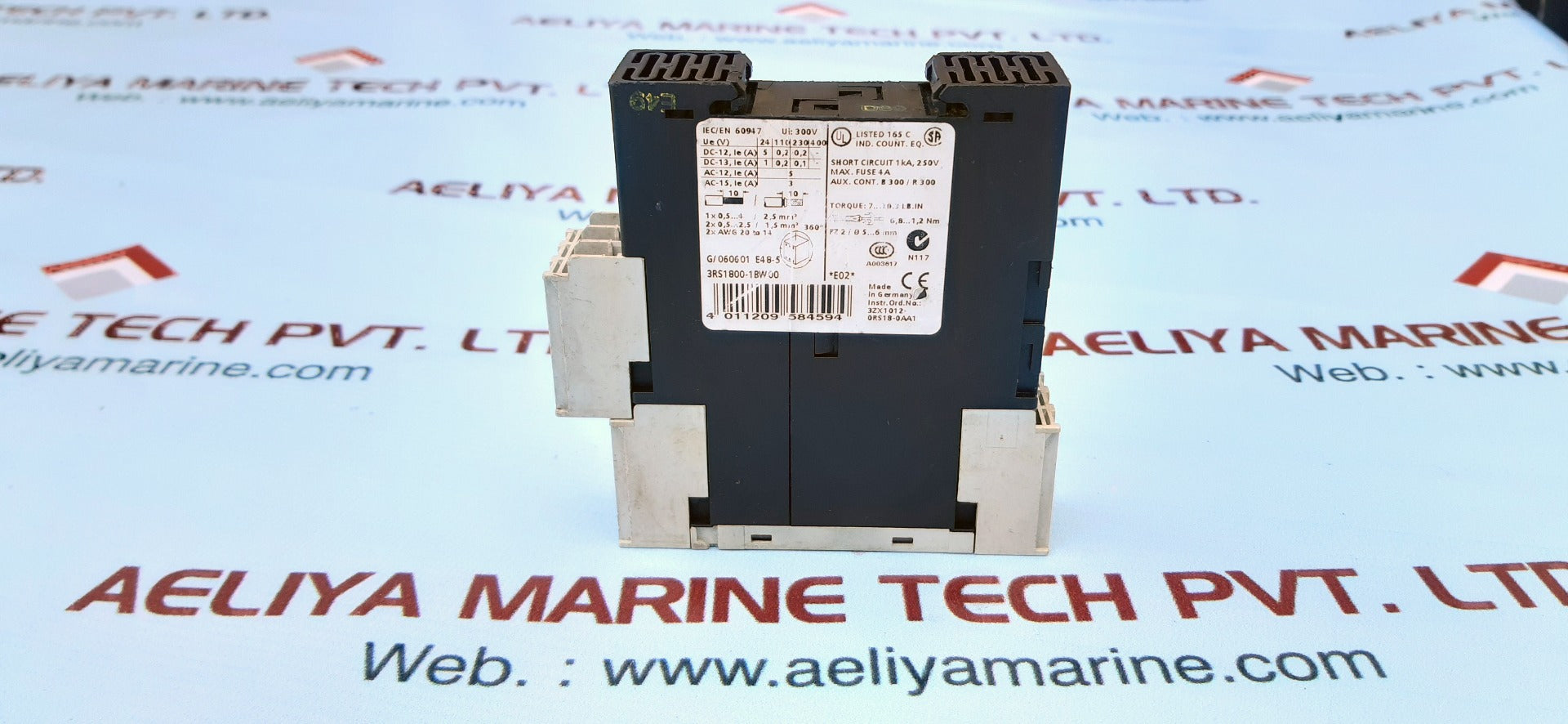 Siemens sirius 3rs1800-1bw00 coupling relay 24-240 ac/dc