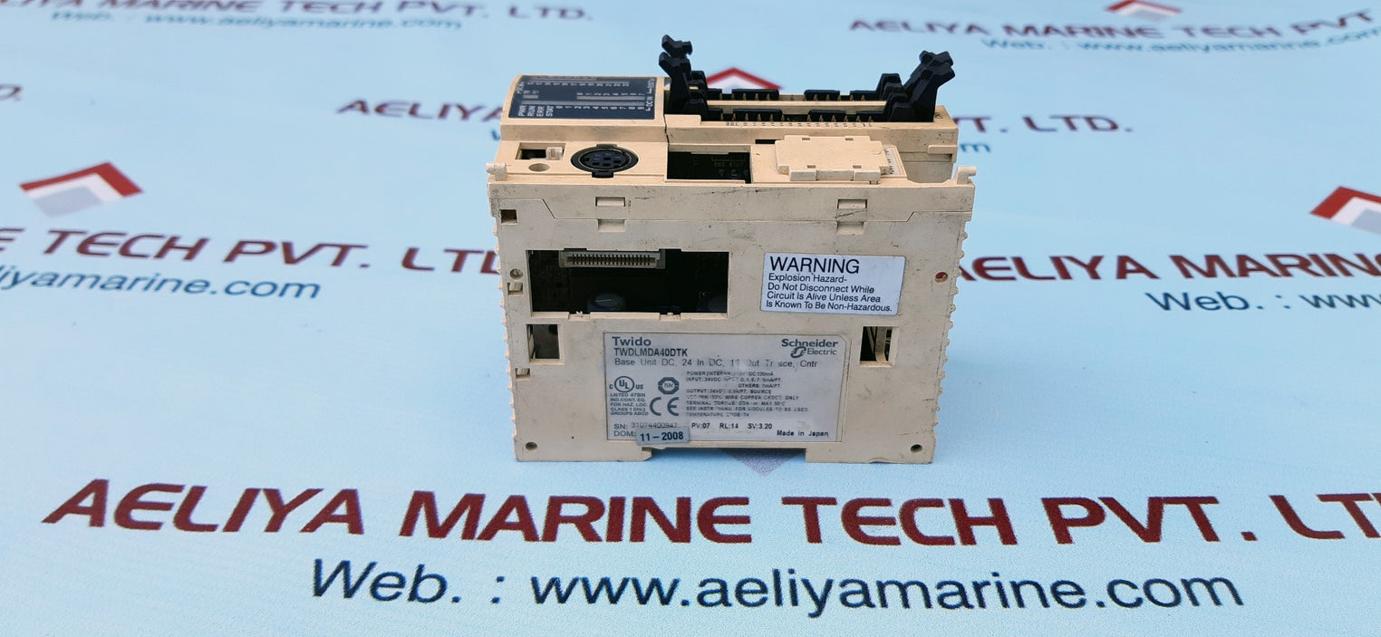 Schneider electric twdlmda40dtk base unit 24v