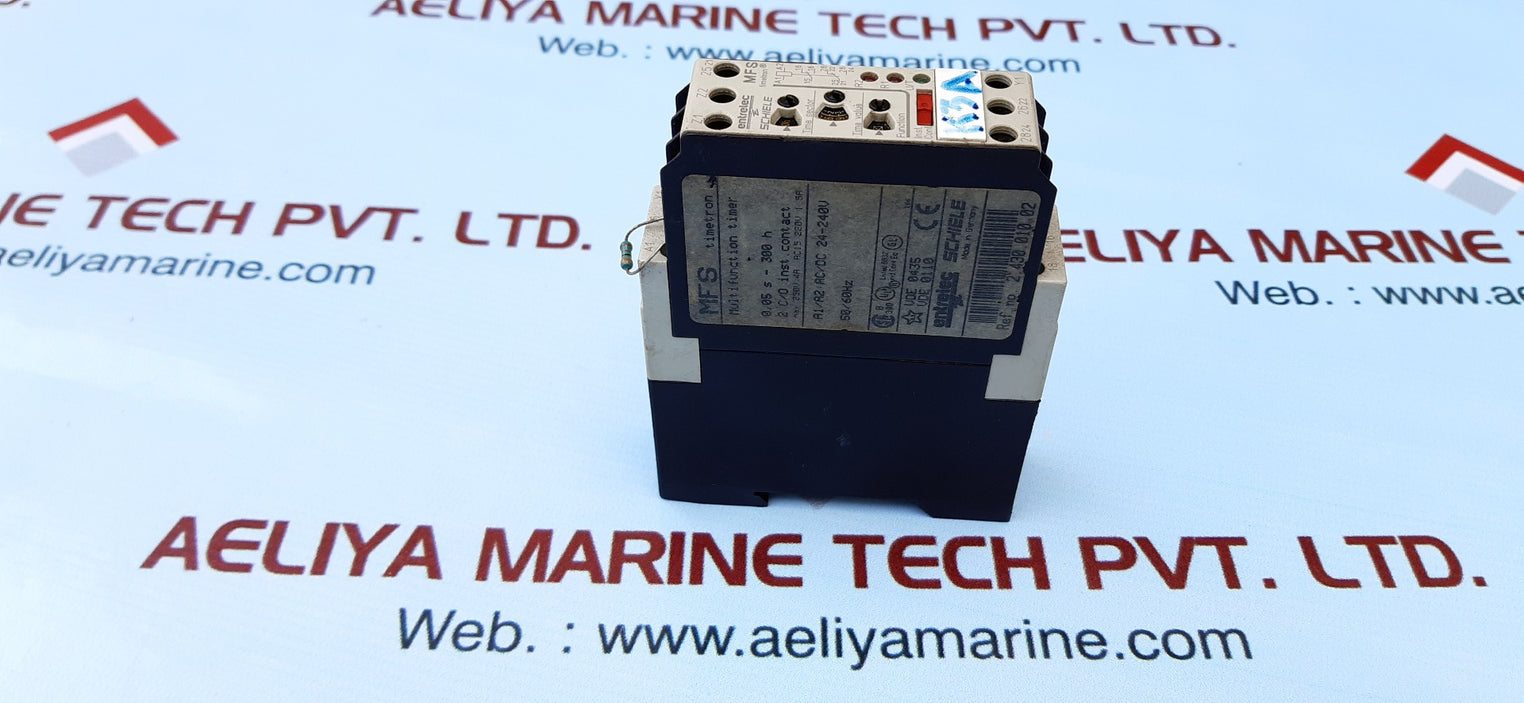 Schiele mfs 2.430.010.02 multifunction timing relay 0,05s-300h