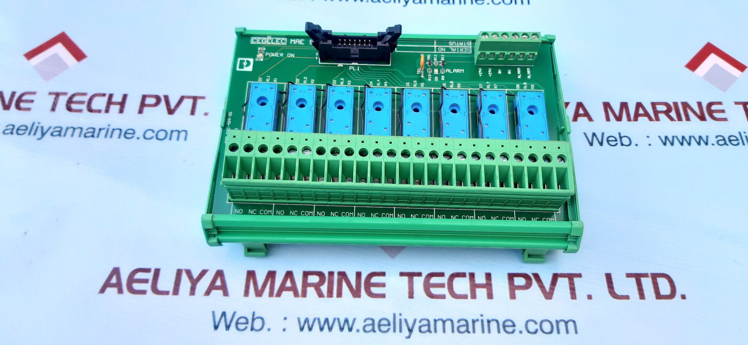 Cegelec mae 95-06 digital output terminal module 