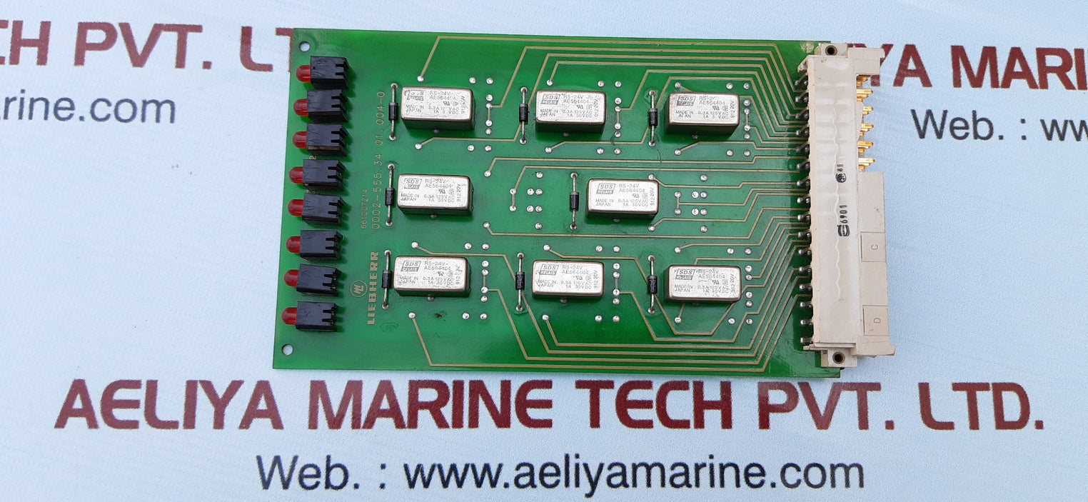 Liebherr 0002-555.34.01.004-0 circuit board