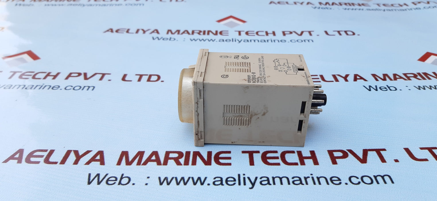 Omron h3bg-8 timer relay 200/220/240vac 50/60hz 