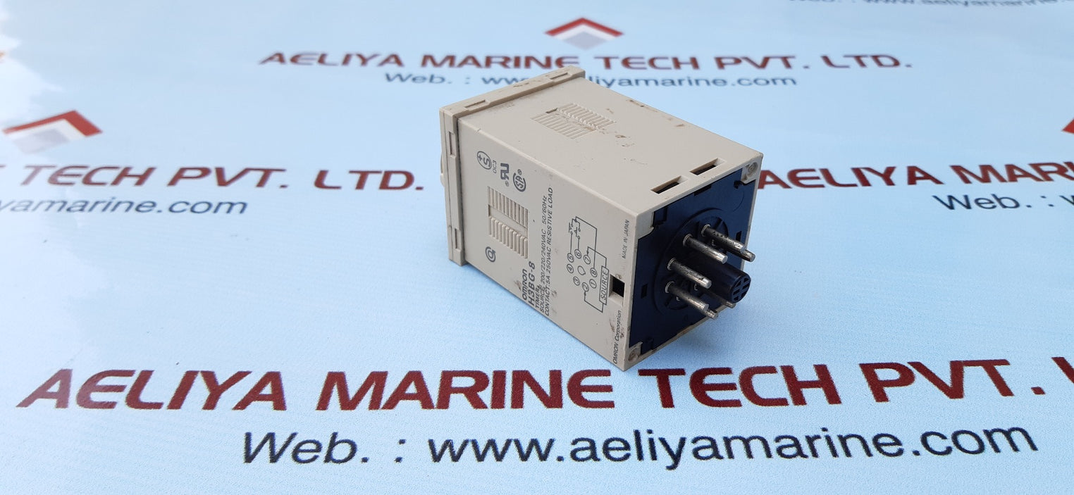 Omron h3bg-8 timer relay 200/220/240vac 50/60hz 