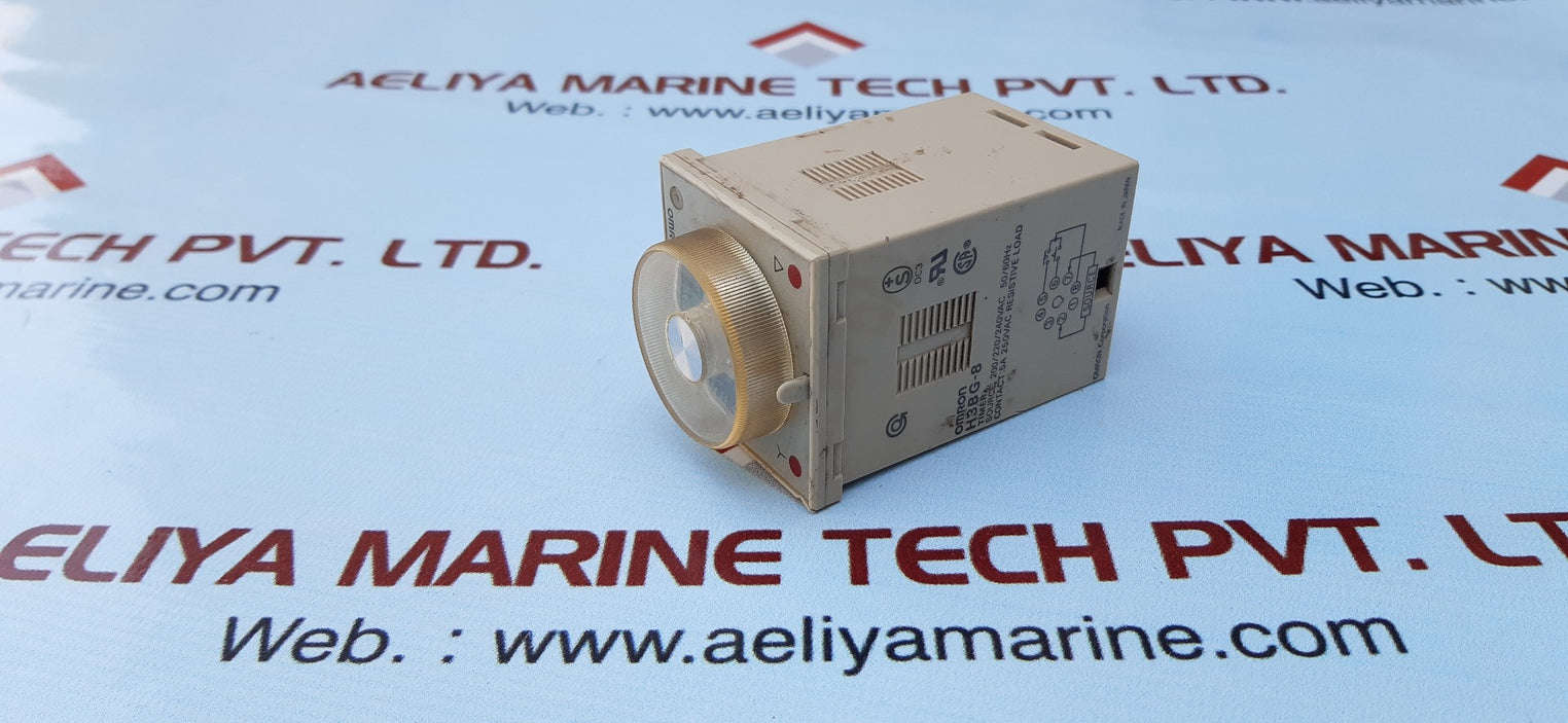 Omron h3bg-8 timer relay 200/220/240vac 50/60hz 