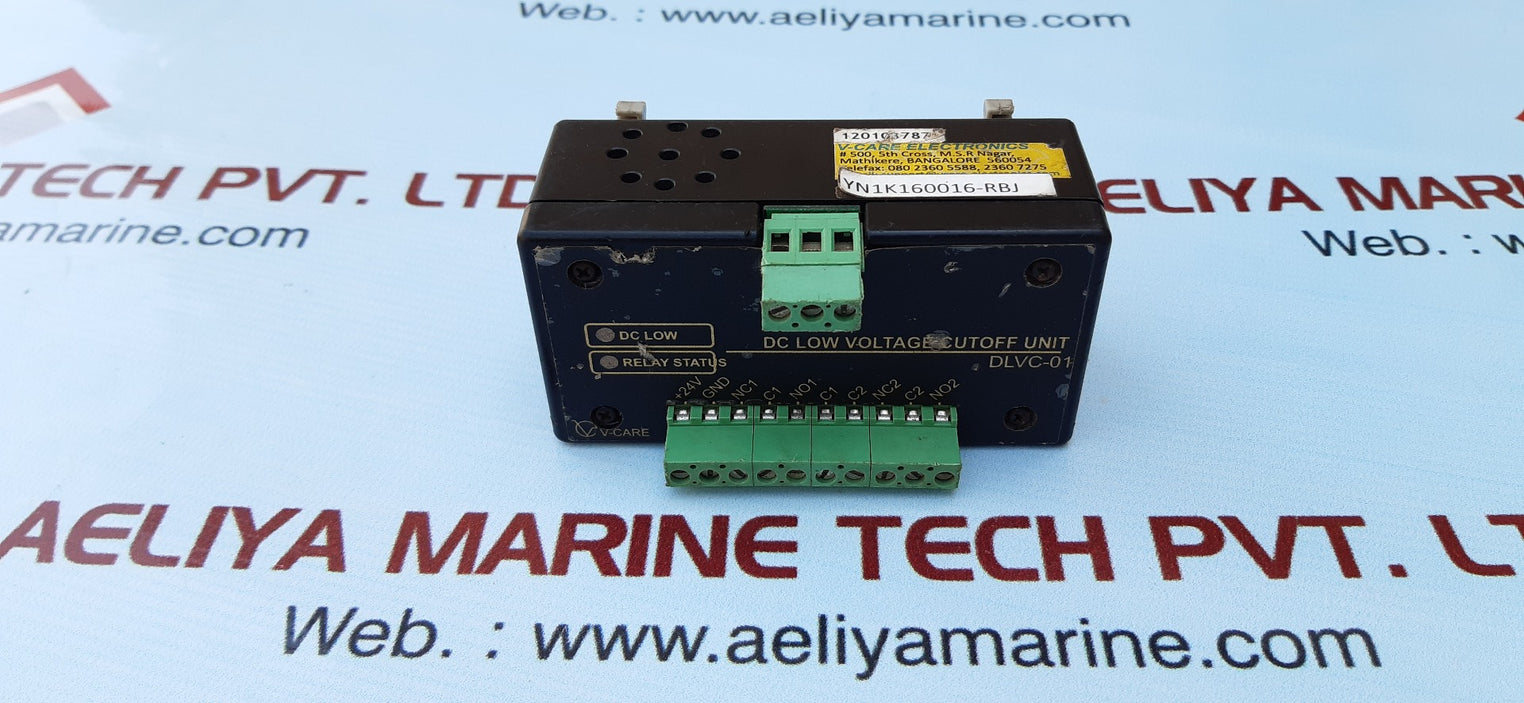 V-care dlvc-01 dc low voltage cutoff unit