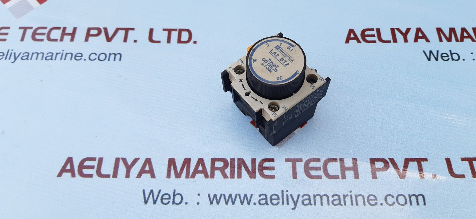 Telemecanique la2 dt2 time delay relay