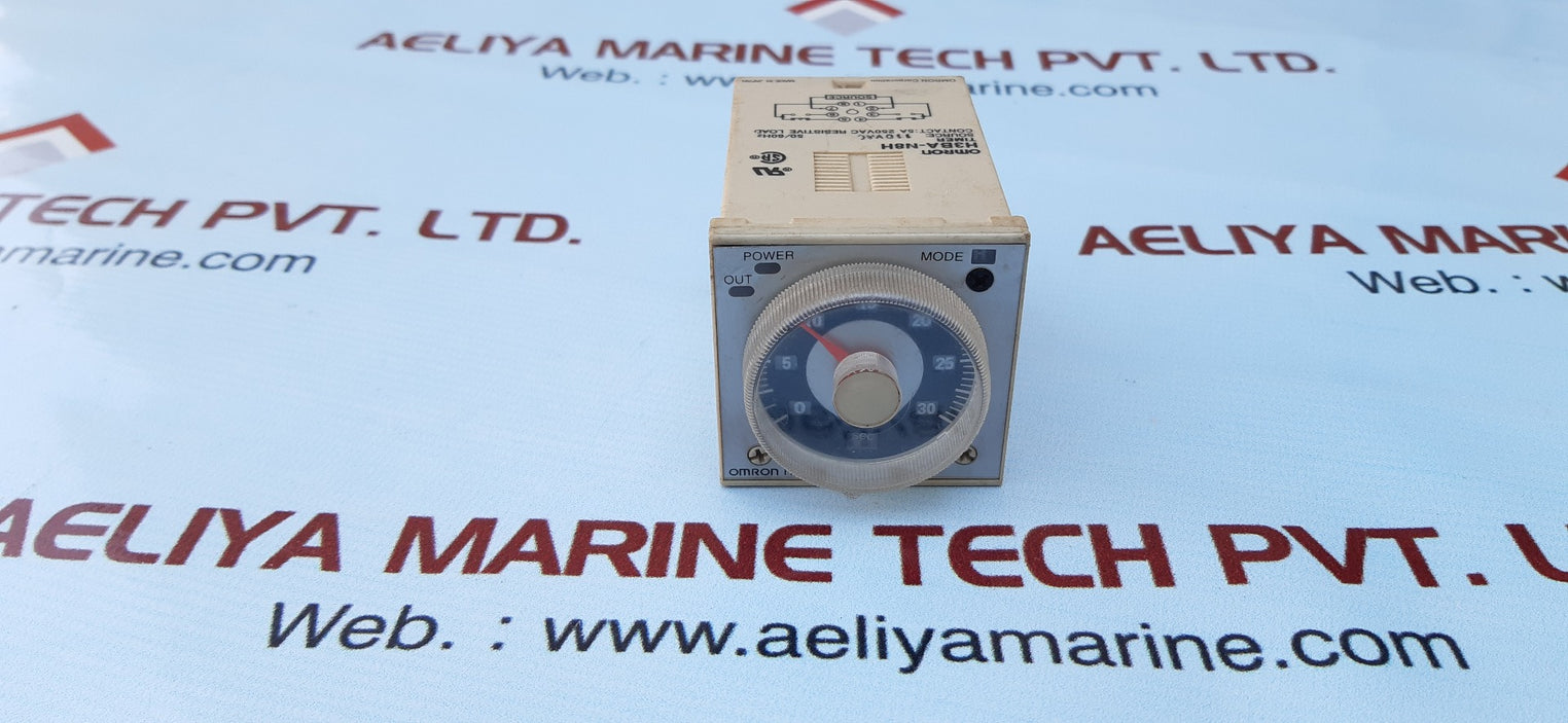 Omron h3ba-n8h timer 110vac 50/60hz