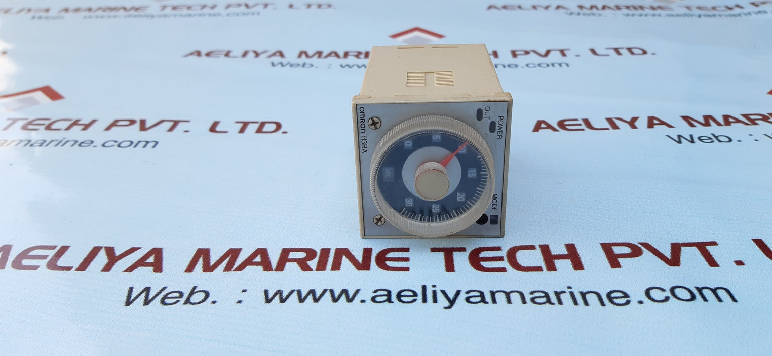 Omron h3ba-n8h timer 110vac 50/60hz