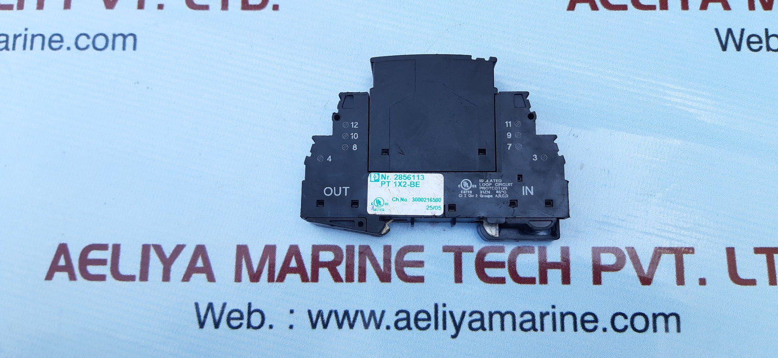 Phoenix contact pt 3-hf surge protection plug 14vdc 450ma