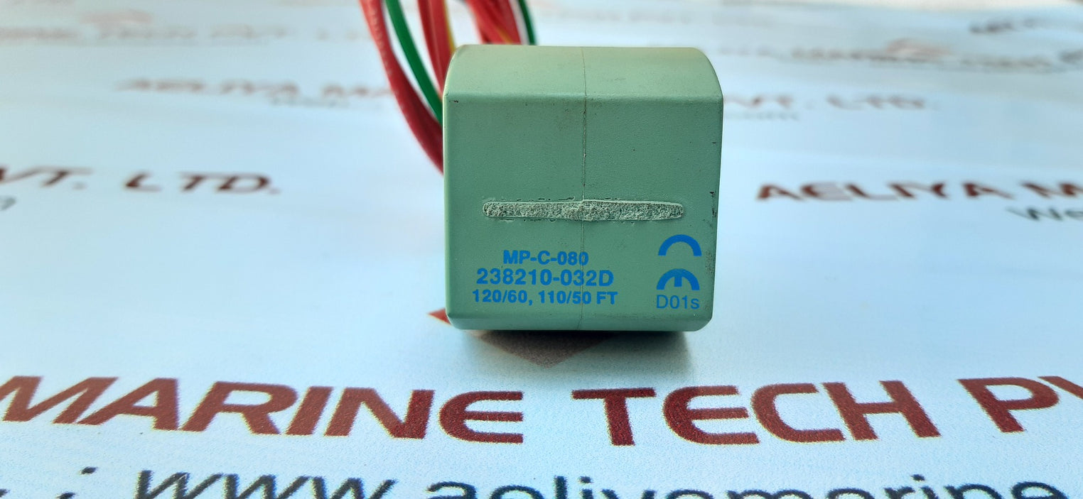 Mp-c-080 solenoid coil 120/60, 110/50ft