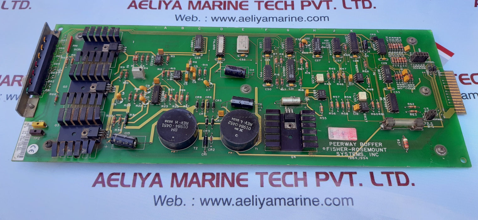 Fisher-rosemount 01984-1502-0001 peerway buffer rev t/an