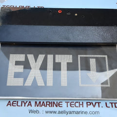 Exit sign board