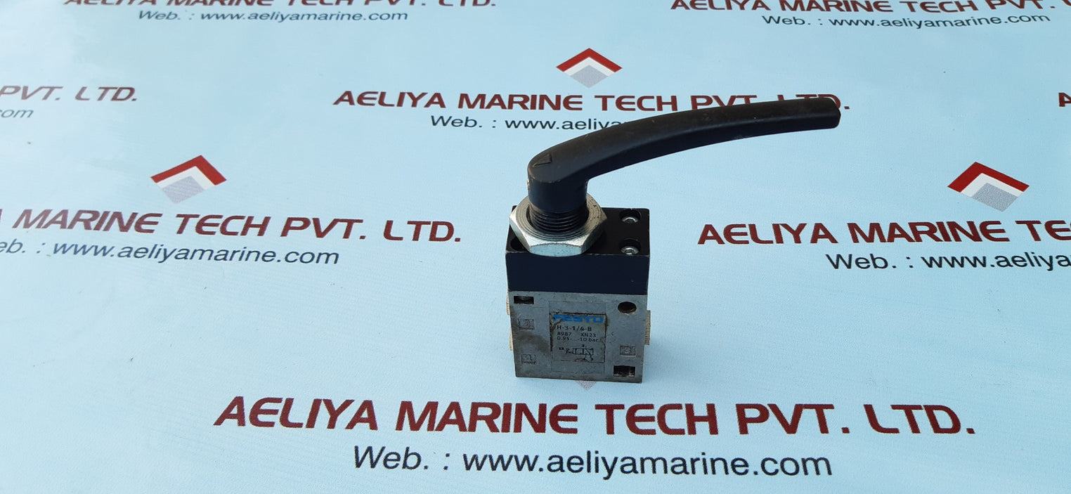 Festo h-3-1/4-b hand lever directional control valve