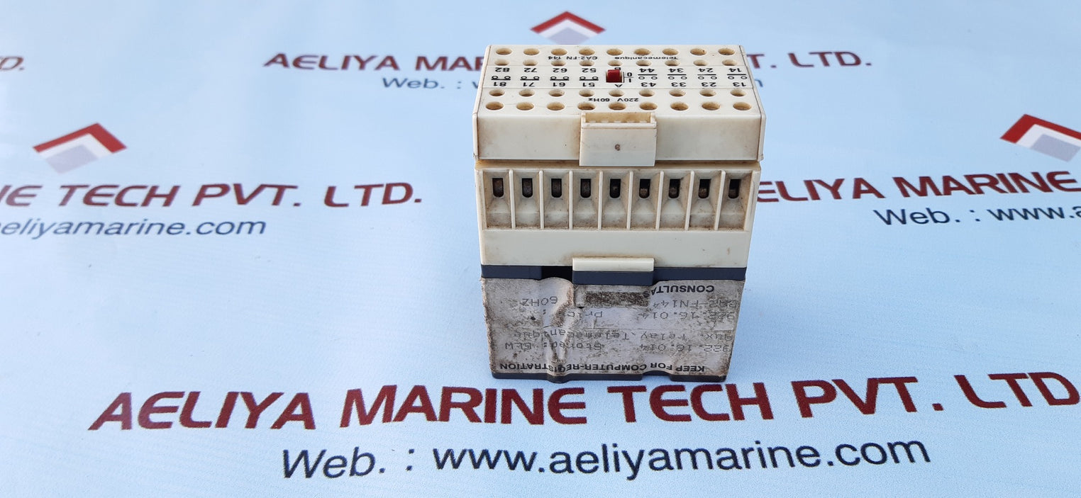 Telemecanique ca2-fn 144 relay 220v 60hz