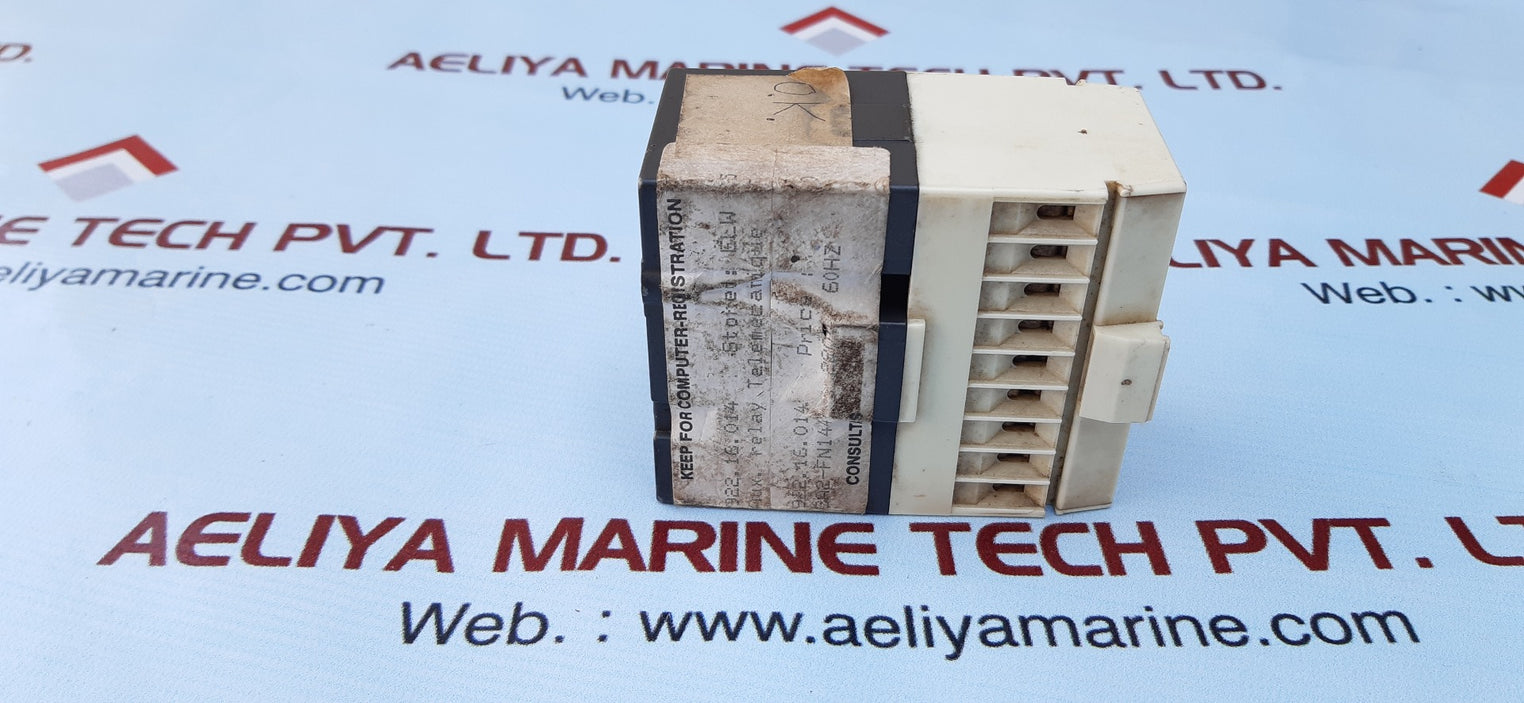 Telemecanique ca2-fn 144 relay 220v 60hz